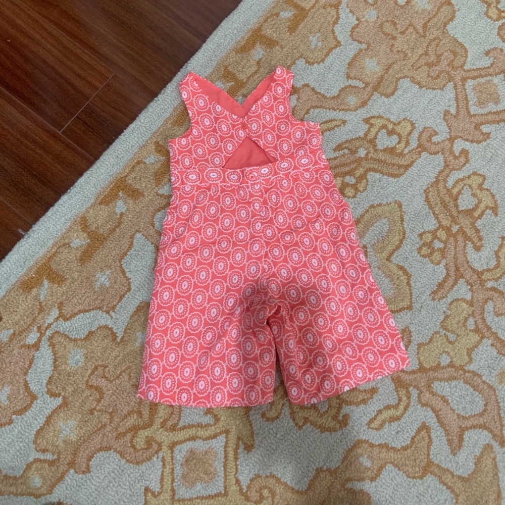 Janie and jack size 6-12 month girl romper.